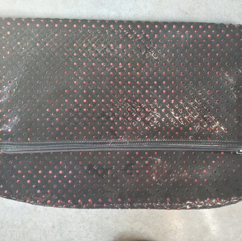 Vtg Patent Envelope Folded Clutch Purse